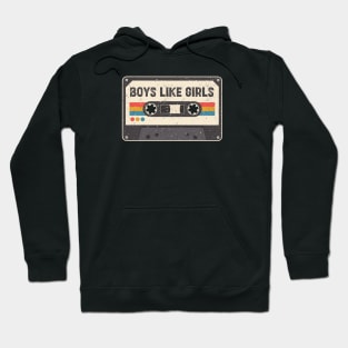 Retro Cassette - BOYS LIKE GIRLS Hoodie